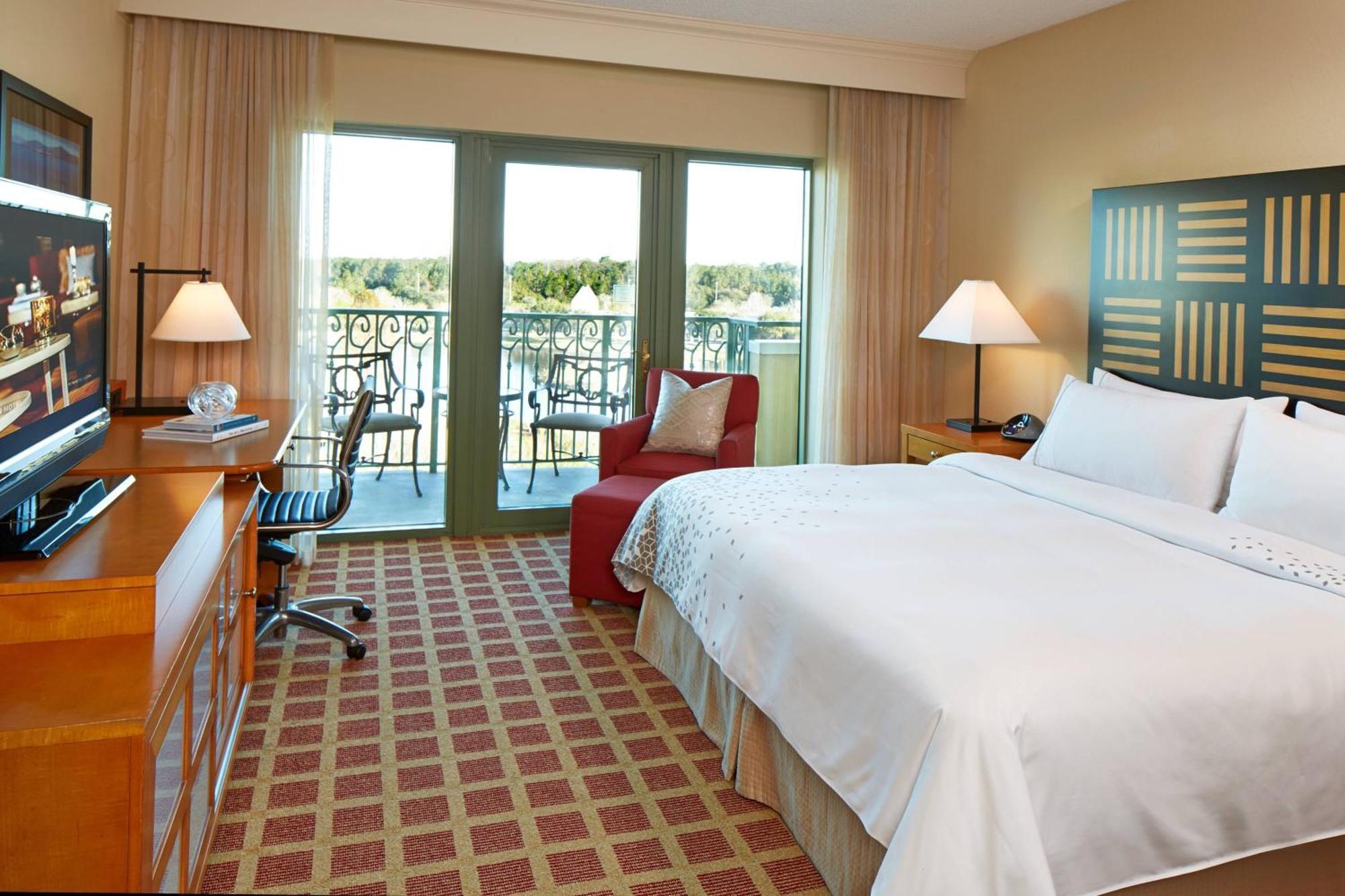 Guest room 1 King Bed Balcony